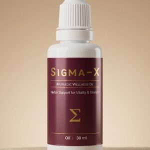 Sigma-X Ayurvedic Wellness Oil for Men’s Vitality, Stamina & Performance (30ml)