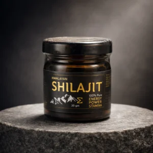 Sigma-X Pure Himalayan Shilajit Resin for Energy, Stamina & Vitality (20g)